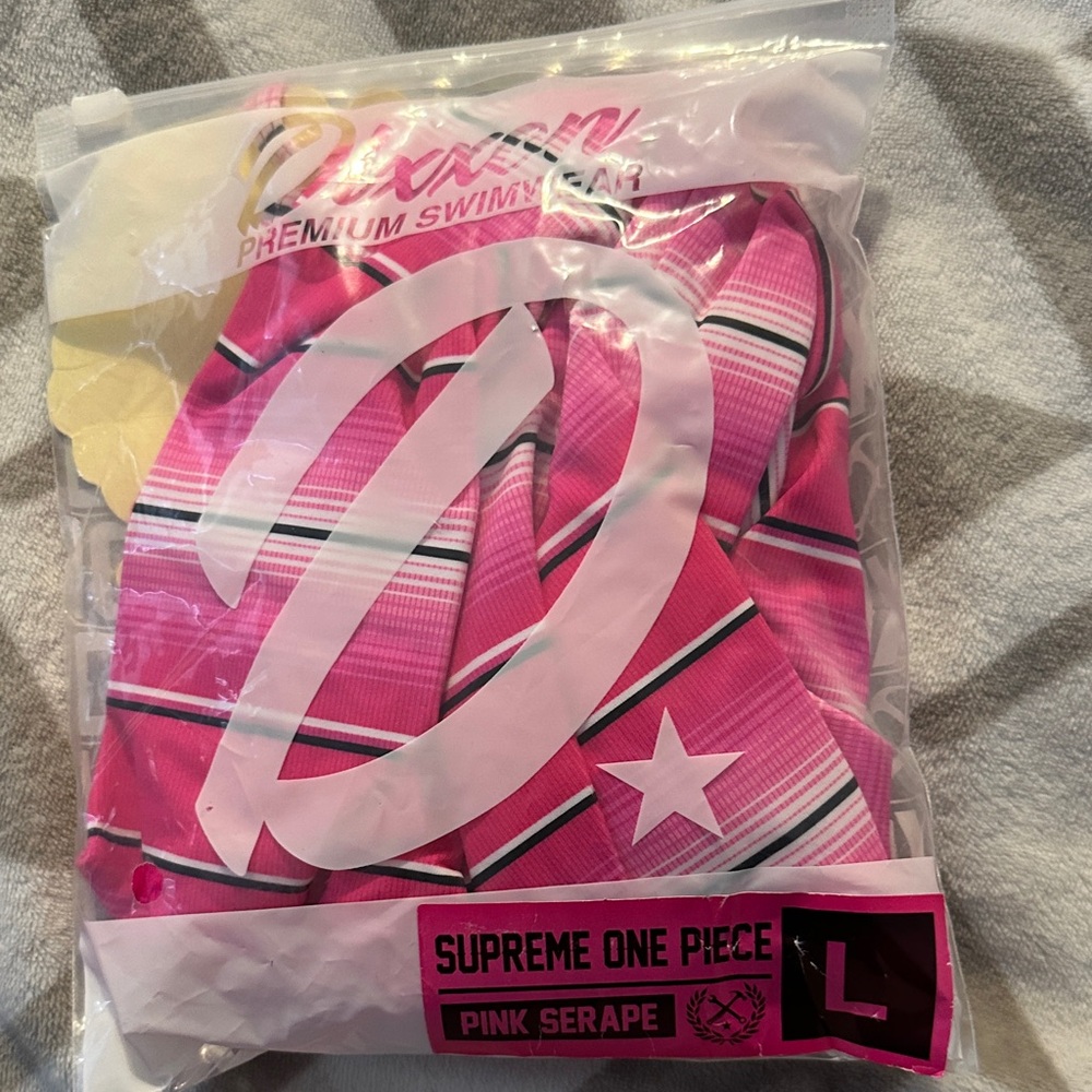 DIXXON Pink Serape One Piece Swimsuit